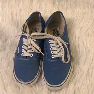 Blue vans